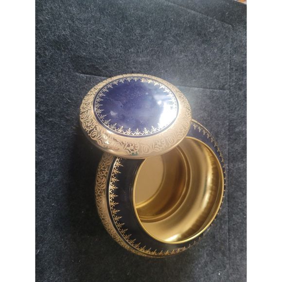 Tchibo Cookie jar coffee jar vintage original coffee retro kitchen metal tin - Picture 2 of 4